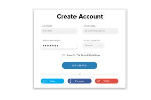 Account Creation